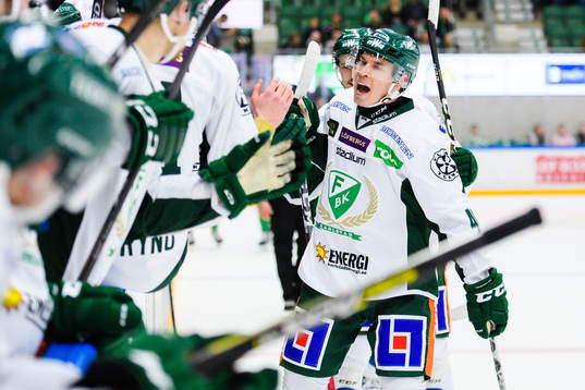 Färjestads Tomi Sallinen jublar