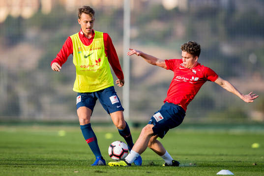 Emil Bohinen and Tobias Svendsen of Norway