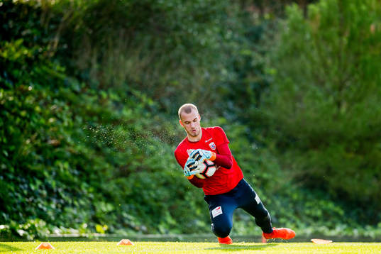 Goalkeeper Markus Olsen Pettersen of Norway