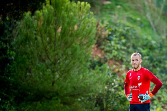Goalkeeper Markus Olsen Pettersen of Norway