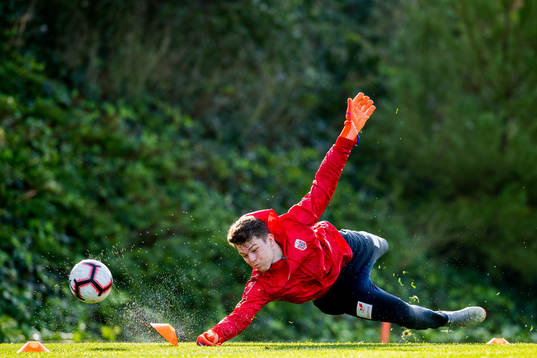 Goalkeeper Erik Arnebrott of Norway