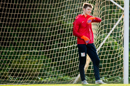 Goalkeeper Erik Arnebrott of Norway