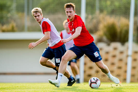 Arne Holter and Adnan Hadzic of Norway