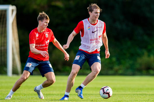 Jesper Isaksen and Kristian Thorstvedt of Norway
