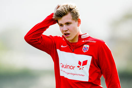 Jens Petter Hauge of Norway