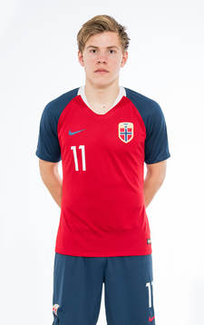 Jens Petter Hauge of Norway poses for a portrait