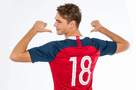 Magnus Retsius Grødem of Norway poses for a portrait