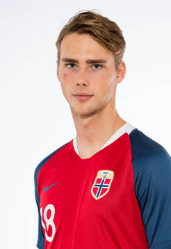 Magnus Retsius Grødem of Norway poses for a portrait