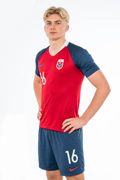 Tobias Borchgrevink Børkeeiet of Norway poses for a