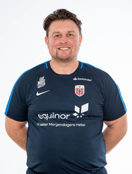 Bård Homstøl, physio of Norway U21, poses for a portrait