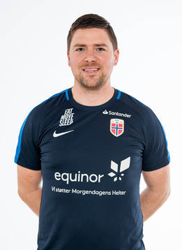 Sigbjørn Korneliussen, team manager of Norway U21, poses