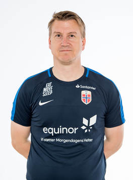 Leif Gunnar Smerud, head coach of Norway U21, poses for a