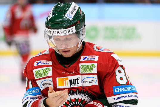 Frölundas Ryan Lasch deppar