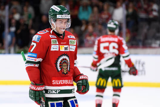 Frölundas Pathrik Westerholm deppar