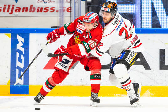 Moras Mathias Bromé och Örebros Jonathan Andersson