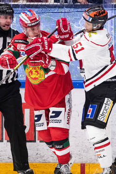 Moras Michael Keränen och Örebros Kristian Näkyvä