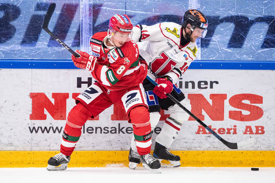 Moras Robin Johansson och Örebros Tom Wandell