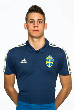 Gabriel Wallentin i P17-landslaget