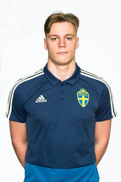 Jesper Royé i P17-landslaget