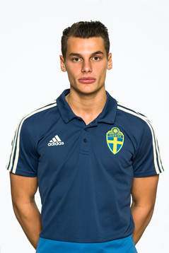 Kevin Ackermann i P17-landslaget