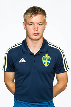 Kevin Liimatainen i P17-landslaget