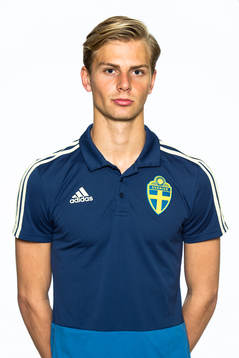 Simon Andersson i P17-landslaget