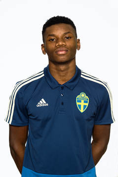 Sylvin Kayembe i P17-landslaget