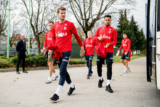 Even Hovland, Håvard Nordtveit and goalkeeper Sten
