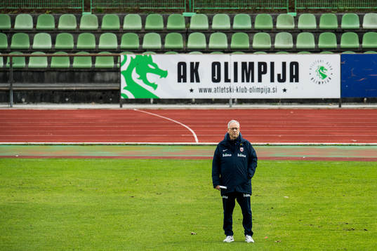 Lars Lagerbäck, head coach of Norway