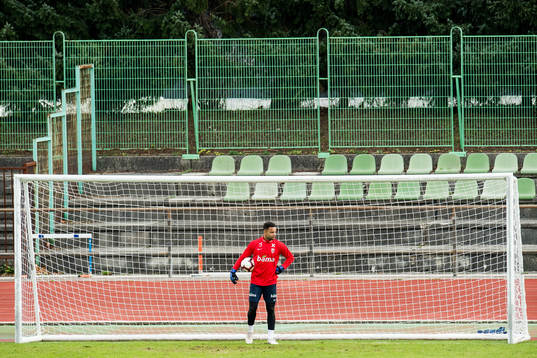 Goalkeeper Sten Grytebust of Norway