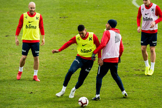 Tore Reginiussen, Bjørn Maars Johnsen and Haitam Aleesami