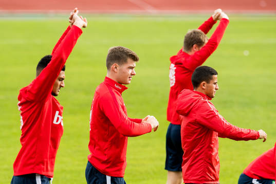 Alexander Sørloth of Norway