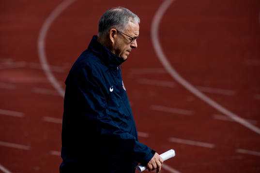 Lars Lagerbäck, head coach of Norway