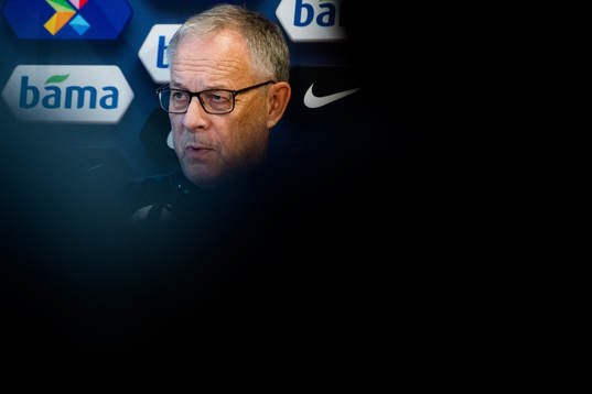 Lars Lagerbäck, head coach of Norway