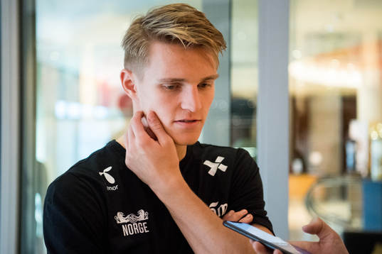 Martin Ødegaard of Norway