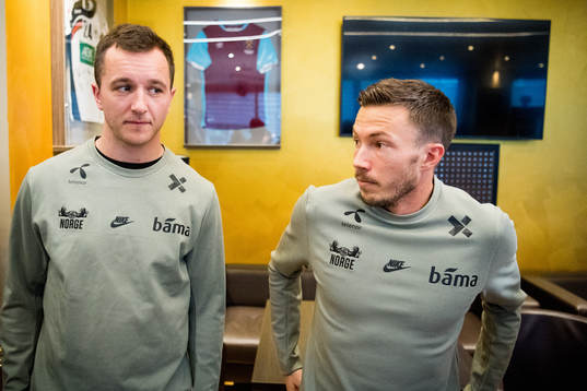 Even Hovland and Martin Linnes of Norway