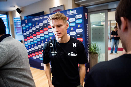 Martin Ødegaard of Norway