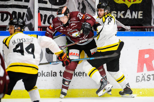 Malmö Redhawks Lars Bryggman och Brynäs Niclas Andersén