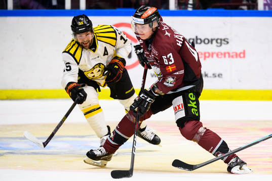 Malmö Redhawks Fredrik Händemark och Brynäs Simon