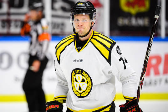 Brynäs Nicklas Danielsson deppar