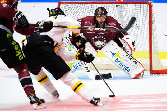 Malmö Redhawks målvakt Oscar Alsenfelt