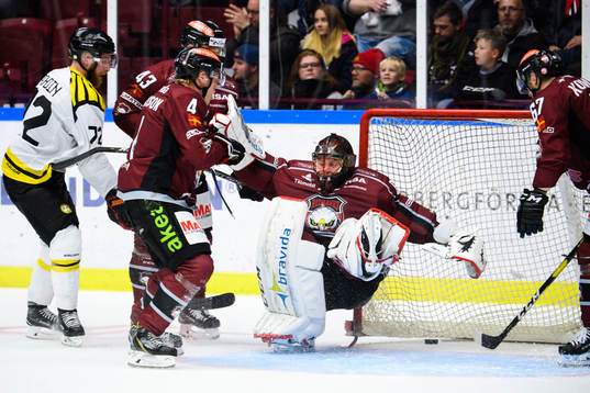 Malmö Redhawks målvakt Oscar Alsenfelt