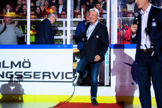 Percy Nilsson när Malmö Arena firar 10år