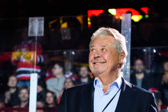 Percy Nilsson när Malmö Arena firar 10år