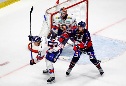 Växjös Joel Persson ochLinköpings Sebastian Karlsson