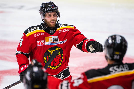 Luleås Mattias Guter jublar
