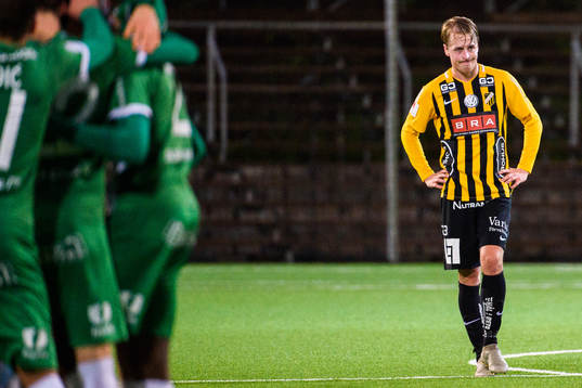 Häckens Robin Strömberg deppar