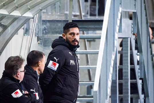 Hammarbys tränare Pablo Pinones Arce