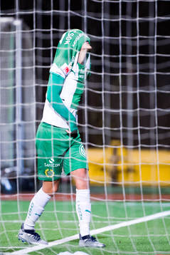 Hammarbys  Leo Bengtsson deppar