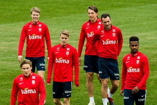 Jonas Svensson, Sigurd Rosted, Martin Ødegaard, Sander